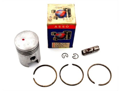 Piston set aluminum 39,16mm 57mm for Jawa, 50 Moped, Mokick