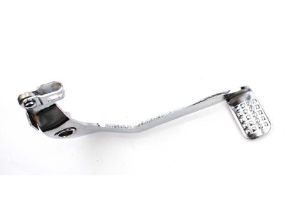 Foot brake lever chrome with loop for Kreidler, Florett RS, RMC, LF, LH, RM, RMC-S