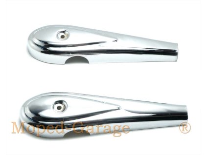 Fairing shell chrome front wheel swingarm 2 pieces for Kreidler, Florett Super 4
