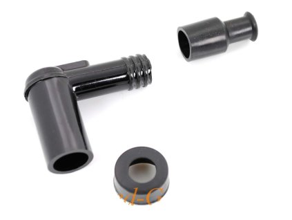 Spark plug cap black 1k Ohm for Zündapp moped, moped, Kreidler, Hercules Puch