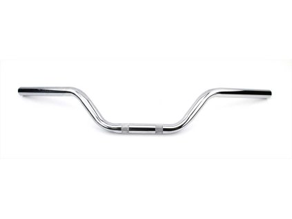 Handlebar chrome 22mm 630mm 90mm for Zündapp, Kreidler, Hercules, Puch, Simson, DKW, KTM