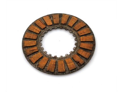 Clutch plate steel/cork 85mm/42-38mm/4mm for Victoria moped, moped, mokick