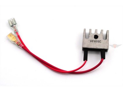 Rectifier with connection cable for Yamaha DT 50, 80, M, RD M mopeds