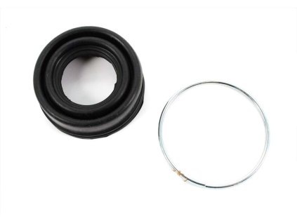 Rubber brake calliper with retaining clamp for Yamaha, FS 1 Mokick