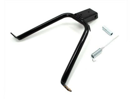 Main stand MOGA black with spring and bushing for Zündapp Bergsteiger M 25, 50