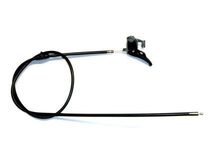 Choke cable with lever black for Zündapp, CS 25