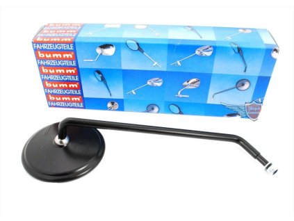 Mirror bumm Right Matt Black M8 x 15mm for Zündapp CS, CX, Hercules K 50 Ultra 3, MK, Super