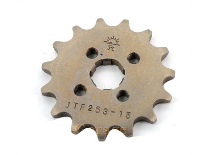 Sprocket steel 15 teeth for Honda, CB 50