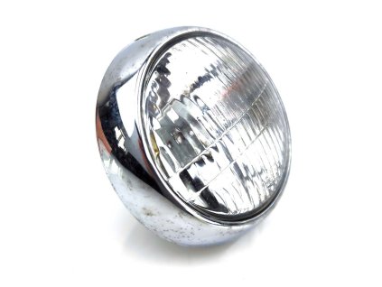 Headlight insert 85mm glass diameter 109mm outer diameter for Puch MS, MV, VS, Ds1 old