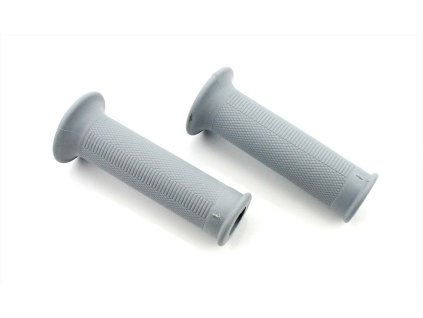 Grip rubber set gray 120mm 20/26mm for Simson KR51/1, KR51/2, SR4-2, SR4-3, SR4-4, MZ ES, ES175, ES175/2, ES250, ES250/2