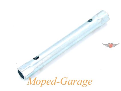 Trubkový klíč 10 mm x 11 mm pro Zündapp, Kreidler, Hercules, Puch, Simson, DKW, Miele, KTM, Rixe, moped, moped, mokick