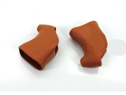 Lever rubber brown set for Peugeot 103, Mobylette