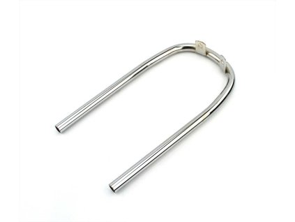 Silver metal fender bracket for Peugeot, 103 MVL