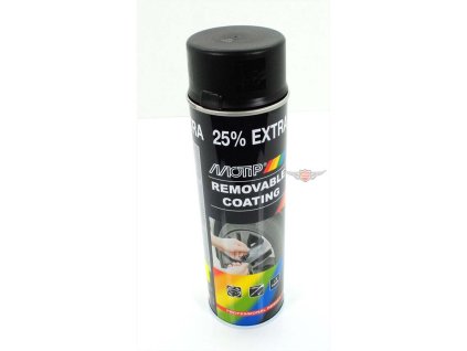 Spray paint can 500ml black for moped mokick