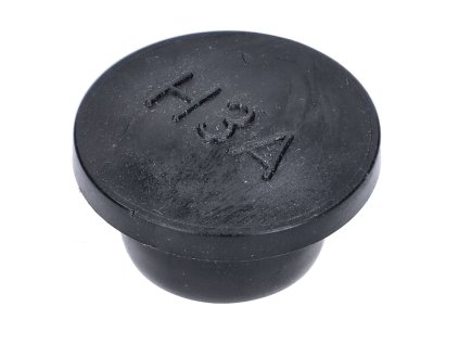 Black plastic protective cap for Kreidler Flory MF