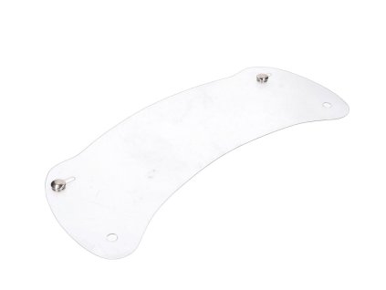 Visor Hercules 380mm width 12mm height for moped mokick