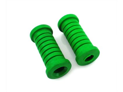 Footrest rubber green 35mm 91mm for Simson, Star, Schwalbe, Habicht, S, SR