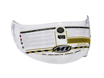 Visor MT Integral helmet transparent for Thunder, Roadstar, Plague, Privileg
