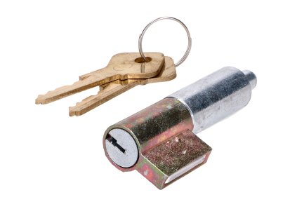 Steering wheel lock 14mm with 2 keys for Simson, Schwalbe KR 51/2