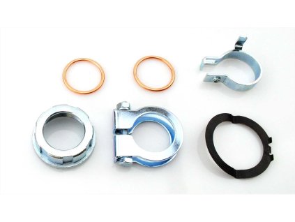 6-piece manifold nut set for Simson S50, S51, S70, SR4-1, SR4-2, SR4-3, SR4-4, KR51/1, KR51/2, SR50, SR80