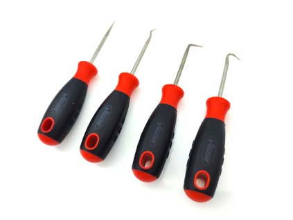 Hook set 4-piece 125mm for Hercules, Zündapp, Kreidler, Miele, DKW, KTM moped, moped, mokick