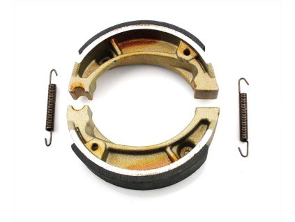 Brake pads Lucas set with springs for Honda MB 5, MT MBX 50, 80, MTX NSR XL CB 50 J, CR 125, S, SD, CRM 75, 80 R, SW, MCX 125 XLR XR 185, 200, 250, 350, 600