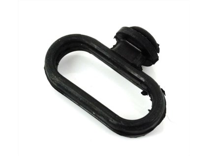 Guide rubber black 10mm for Zündapp KS 80, K 80 SX, Hercules Prima, KTM, DKW, Rixe moped, moped, mokick