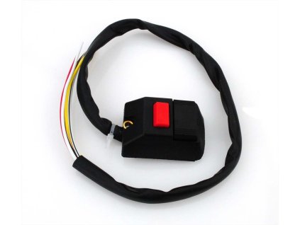 Switch low/high beam horn plastic black for Zündapp GTS 50, C 50 Sport, CS, KS, Hercules K Ultra MK, Kreidler Florett 54, Puch, KTM, Rixe, DKW, Sachs moped, moped, mokick