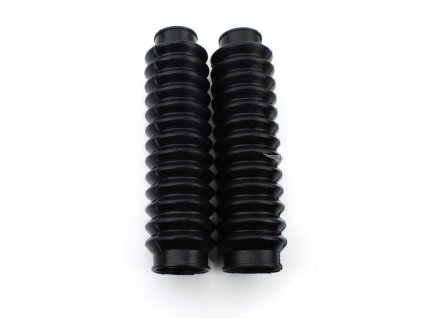 Fork gaiter rubber black 28/33mm 180mm for Kreidler Flory MF 22, 23, 30, 32, 34, Tomos A 3, 35, Hercules MK 1, 2, K 50 SL, RL, Sprint, 75 Prima 4, 5 S, GT GX
