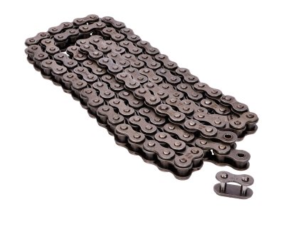 Esjot steel chain 122 links 1/2 x 3/16 for Zündapp, Kreidler, Puch, KTM, DKW, Hercules moped, mokick, moped