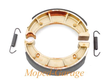 Brake pads 140mm x 24mm set of 2 for Hercules K 50 RL, RE, SE, RLC, Kreidler, Puch, MK F, MK, L, PL, 220, Super 4, 50, 102, Sprint, Mokick 3, 4 speed, 3M, 4M, Sachs hub V115, V1, HS 115, V 115V