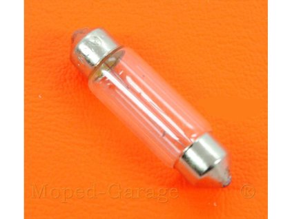 Tail light bulb ULO 6 Volt 5 Watt 10,5 x 38mm for Zündapp, Kreidler, Hercules, Puch