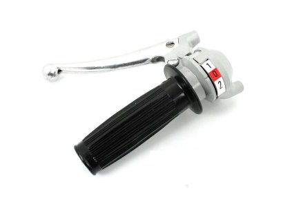 Shift lever 2-speed gray silver for Zündapp Bergsteiger M 25, 50, ZR Z, Sachs 504, 505, Hercules Prima, M, KTM, DKW