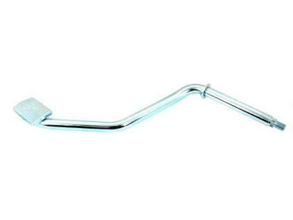 Brake lever foot axle 14mm chromed for Hercules K 50 RX, Ultra 2 LC, SE, RE, SL, RL, Sprint, MK 1, 2, S, Supra 4 GP, Enduro, 3 M, Mokick, moped