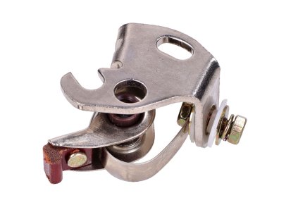 Ignition contact Goebel set metal for Express Radexi, Zündapp KM 48/1, 48/2, 48/3, 48/4, 48/5, 50, Kreidler J R Amazone, Hercules 213, Sachs, ILO FP NSU Quickly, Zweirad Union, DKW, Miele, Rixe, Express, Victoria Vicky 3, 4, Gritzner, Göricke