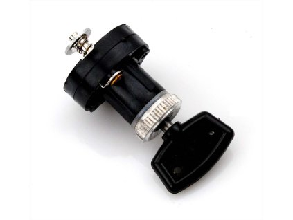 Ignition lock 38mm 32mm 13mm black for Hercules Prima, GT, GX, Kreidler Florett