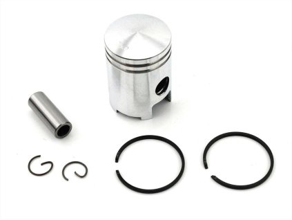 Piston set aluminum 38mm 12mm piston pin 53mm for Sachs 50/2, 50/3, Hercules, Miele, DKW, Rixe, Gritzner, Göricke, Bauer