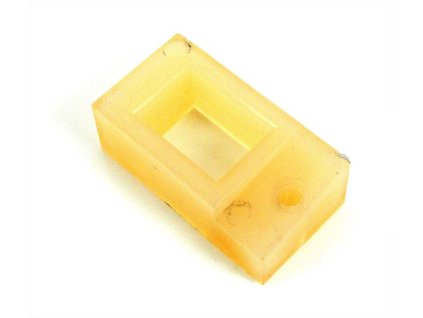 Chain slider plastic rectangular yellow for Hercules, Prima 2 N, S, 3 4, 4 5 5, SX, Optima 3, M P HR