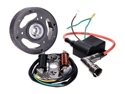 Alternator ignition DMP 12V complete for Kreidler, Sachs, Zündapp