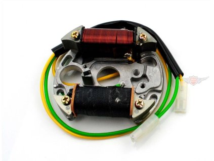 Base plate ignition 90mm with primary current and light coil for Hercules, Zündapp, Kreidler, Puch, moped, moped, mokick