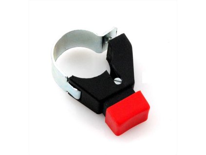 Off switch handlebar mounting 22mm black red for Zündapp, Kreidler, Hercules, Puch, Simson