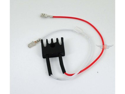 Rectifier with connection cable Heat sink for Yamaha DT 50, 80 M, RD M Mokick