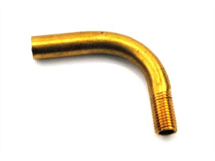 Throttle cable pipe bend brass with adjusting screw M6 for Zündapp Bergsteiger, Hercules Prima, Kreidler Flory, Florett, MF, MP, DKW, KTM, Rixe, Miele, Puch Maxi, GTS, C, ZD, ZR, ZA, CS, CX, Hai