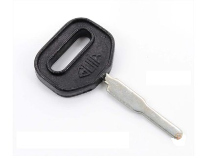 Ignition key metal plastic black for Kreidler Florett, Flory, Zündapp KS, GTS, C, Hercules, Puch