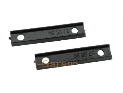 Mudguard pad rubber black for Kreidler Florett RS, RMC