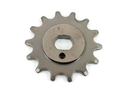 Sprocket Esjot steel 12 teeth 15x12mm chain type 415 for Kreidler Florett Eiertank type K54/0M, LF LH K54/32 D, 3 speed Mokick, Mustang Enduro, Moped, Flory MF12, MF 13, 20, 22, 23, Flott 24, 25