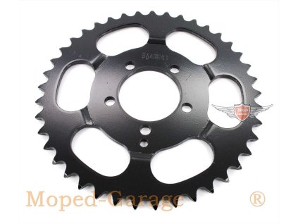 Sprocket Esjot steel 41 teeth black for Zündapp, M 50, 25, Bergsteiger type 434, moped, moped