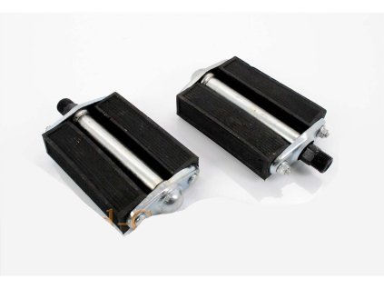 Pedals block 9/16 black for Zündapp, Kreidler, Hercules, Puch, KTM, DKW, Miele, NSU, Gritzner, Göricke, Solex
