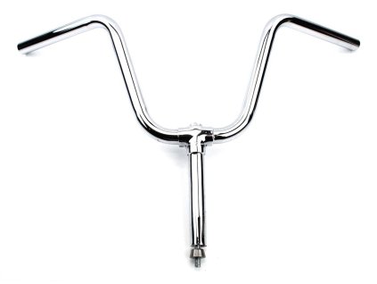 Handlebar chrome 580mm 200mm 21mm for Piaggio Ciao, Puch Maxi, KTM DKW, Rixe Sachs, Garelli Neckermann, Tomos Jawa, Simson SR, Hercules Prima M L 50, Zündapp Automatik Z 442 444, Kreidler Flory MF MP moped and moped