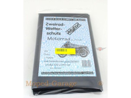 Folding garage PE-foil 240cm x 100cm for Zündapp, Kreidler Florett, Puch, Hercules moped, moped, mokick, KKR, scooter